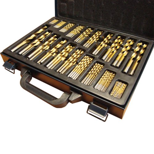 Mauk 627 HSS Metallbohrer Set, titanium, 202-teilig