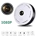 Produktbild 1080P WLAN IP Kamera Full HD WiFi 360° Sicherheitskamera Überwachungskamera mit Nachtsicht Bewegungserkennung Audio Home Indoor Kamera Baby Monitor Smart Sicherheitskamera