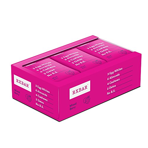 RX Bar 12 Bars, Mixed Berry, 0.624 Kg