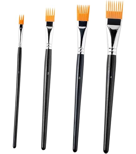 Set Di 20 Pennelli Per Pittura In Nylon – Acrilico, Acquerello, Olio – Manici In Legno Con Ghiera Metallica