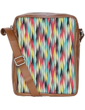 Snoogg , Damen Umhängetasche mehrfarbig multi