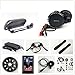 Produktbild 48V 1000W Tretlagerbreite 68 Bafang 8fun Mittelmotor Conversion Kits with LCD-TFT 850C Display + 48V 14.5AH Down Tube TigerShark Frame Case Panason. Cell Battery with 5A Charger