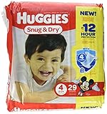 huggies snugglers 4 Huggies Baby Diapers, Snug & Dry, Size 4 (22-37 lbs) 29ct by Huggies