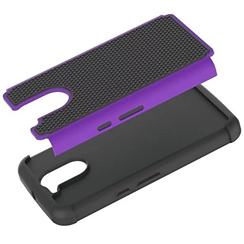Dooki  Moto G4   G4 Plus Funda  Fuerte Tenaz  Alto Impacto   Tarea Pesada   A Prueba de Choques   Resistencia a las Ca  das   H  brido 2 en 1  Duro Silicona Caucho Doble Capa Protectore Tel  fono Caso Carcasa Para Motorola Moto G4   G4 Plus
