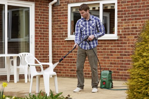 Bosch DIY Hochdruckreiniger AQT 35-12 (Hochdruckpistole, Lanze, transparenter Wasserfilter, 3-in-1 Düse, 5 m Hochdruckschlauch, 5 m Netzanschlusskabel, Karton (1500 W, 120 bar, 350 l/h)) - 5