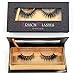 Arison Lashes 3D Mink Fur Fake Eye Lash False Eyelashes 100% Siberian Mink Pure Hand-made Natural Look for Makeup (D011)