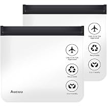 6 Transparente Kulturbeutel Aus PVC – Je 20x20 Cm, Wasserdicht, Flugzeugtauglich, Ideal Für Reise, Strand & Outdoor