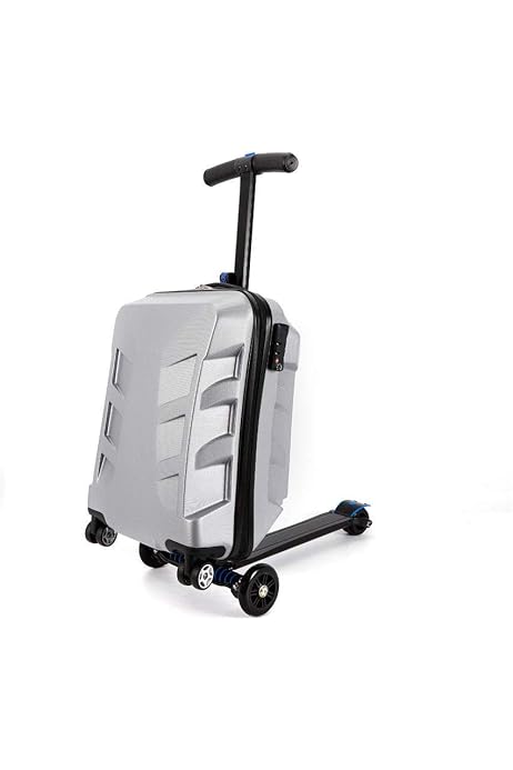 luggage with scooter