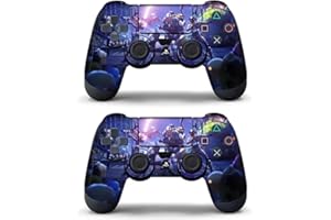 SKYVOV 2 Aufkleber Ps4-Controller Inklusive 2er-Set Controller-Aufkleber, Anime-Cartoon-Figuren, Kleber Aufkleber (Skins) (Skin)
