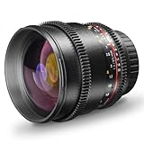 Incluye: 1 x Walimex Pro 85 / 1.5 lente VDSLR para Sony A, bolsa de almacenamiento de calidad, parasol y tapas para lentes
