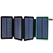 Produktbild X-DRAGON Solar Powerbank 10000mAh Faltbar Outdoor Solar Panel Ladegerät Dual USB Solar Batterie für Handy, iPhone, Samsung Galaxy iPad, Kamera.(Grün)