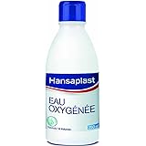 HANSAPLAST Acqua ossigenata 10 volumi (250 ml), disinfettante pulizia e igiene della pelle, antisettico per disinfezione di p