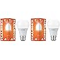 Halonix B22 10-Watt LED ASTRON Plus (White, Round) - Pack of 2