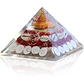Shri Yantra Gomti Chakra Pyramid - Orgonite Pyramid with Shree Yantra ...