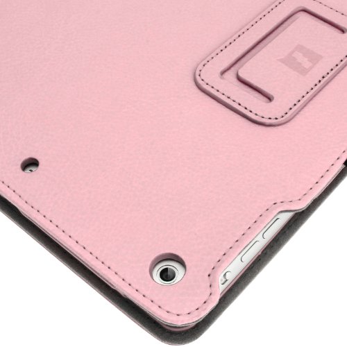 igadgitz Pink Rosa PU Ledertasche Hülle Folie für Apple iPad Air 2013 Mit Multi-Winkel Betrachtungs-stand + Auto Sleep/Wake + Displayschutzfolie - 8