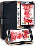 VIELSEITIG UND FLEXIBEL: Mit der Standfunktion der klappbaren Handy-Tasche können Filme und Videos jetzt noch leichter auf dem Smartphone angesehen werden. Egal ob gemütlich zu Hause oder unterwegs.