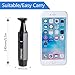 MatrixSight® 2-in-1 Professional Wet/Dry Nose Ear Facial Neck Beard Hair Electric Trimmer Kit with LED Light Vacuum Cleaning System Heavy Duty Steel for Beard and Mustache Grooming