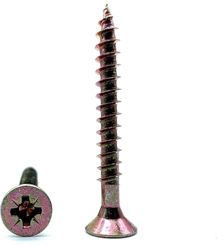 Viti Per Legno TORX A2 Inox 4x40mm - Testa Svasata, Filettatura Parziale, Conf. Da 100 Pezzi - Foto 3