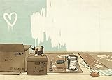 Carl Mops: Umzug (VE 10 Ex.): Postkartenset (Carl Mops Postkarten) by