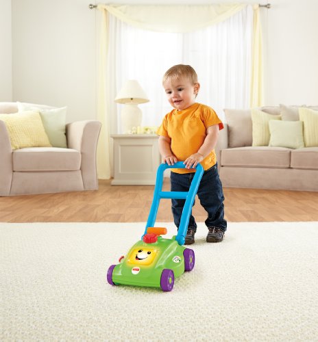fisher price laugh and learn lawn mower