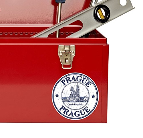 2 x Prag Tschechische Republik Vinyl Aufkleber Aufkleber Laptop Reise Gepäck Auto Ipad Schild Fun # 4796 – 10cm/100mm Wide - 3