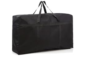 GFYFYZ Bolsas de Viaje Grandes de 130 L, Organizador de Almacenamiento,Grosor 600D Tela Oxford Impermeable Holdall,Cajas móviles Fuertes para casa para el Deporte al Aire Libre y el Campamento