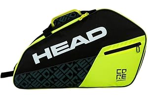 HEAD Sac De Padel Core Padel Combi Noir Et Jaune