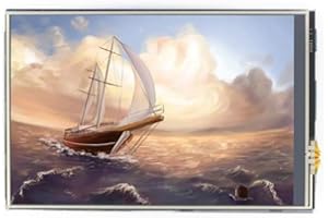 Coolwell Waveshare 4inch Arduino Display Module Resistive Touch Screen TFT LCD Shield 480x320 SPI Interface Compatible with Arduino UNO/Leonardo/UNO Plus STM32 NUCLEO/XNUCLEO