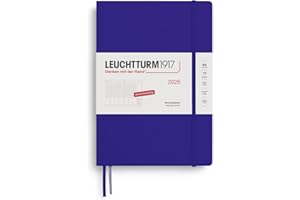 ‎LEUCHTTURM1917 LEUCHTTURM1917 372577 Wochenplaner Composition (B5) 2026, 12 Monate, Ink, Deutsch