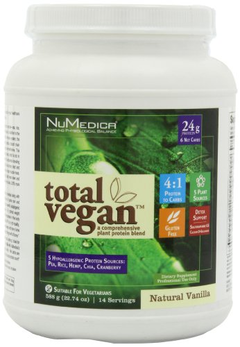 NuMedica Total Vegan Vanilla 14 Servings by SETAF