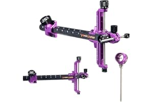 surwolf Professional competition recurve bow sight archery bow sight 9"Carbon bracket Recurve sight archery accessories for Competitive Recurve Bows RH&LH