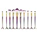 Make Up Brushes, Rcool Mermaid Tail Makeup Brush Set Tools Foundation Eyebrow Eyeliner Eyeshadow Lip Blush Cosmetic Concealer Brushes Kits (10PCS)