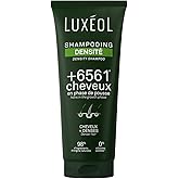LUXEOL - Shampooing Densité - +6561 Cheveux En Phase De Pousse* - Augmente La Densité Capillaire - 98% D'Ingrédients D'Origin