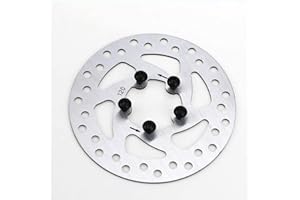 VOLOHAS Flycoo2 Disco Freno in Acciaio Inossidabile da 120 mm / 140 mm / 160 mm per Scooter Elettrici Biciclette MTB Biciclette Elettriche BMX Pastiglie Freni Accessori