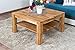 Produktbild Couchtisch Wooden Nature 122 Eiche massiv - 80 x 80 x 45 cm (B x T x H)