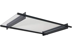 Palram Canopia by Auvent pour Porte d'entrée Nancy 1500-150 x 94 cm - Gris - Protection Solaire - avec gouttière