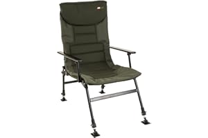 JRC Defender Hi-Recliner Armchair 92x95x56 cm Chaise de Pêche Siège Tabouret Fauteuil Carpe Feeder Inclinable