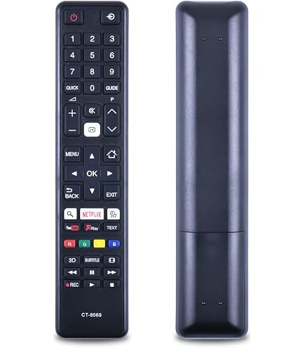 Telecomando Universale CT-8069 Per TV Toshiba – Sostituto Per CT8053, Modelli 43U5766DB, 43L3753DB E Altri