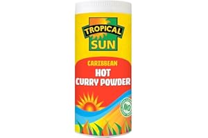 Tropical Sun Caribbean Hot Curry Pulver 100g