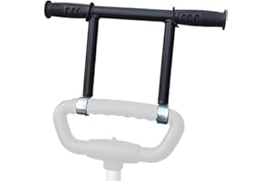 MEDNKOKU Stroller Handle Extender, 28mm Dia. Universal for Toddler, Heighten 6.7 Inch Extension Handles, Plastic Handlebar Extender Trolley, Pushchair, Pram