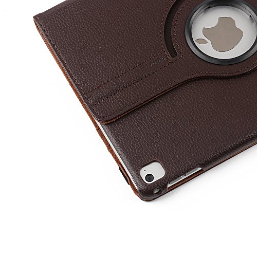 Hülle für iPad 4, elecfan® 360°Grad Drehung Hülle für iPad 2/3/4 Ledertasche lederhülle Case Smart Cover Tasche Flip Case Cover mit Auto Wake up und Standfunktion für iPad 2/3/4 (iPad 2/3/4, Blau) - 3