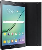 Samsung Galaxy Tab S2 T813 24,6 cm (9,7 Zoll) Tablet-PC (2 Quad-Core Prozessoren, 1,8 GHz + 1,4GHz, 3GB RAM, 32GB eMMC, Wifi, Android 6.0) schwarz inkl. Samsung Book Cover - Limited Edition