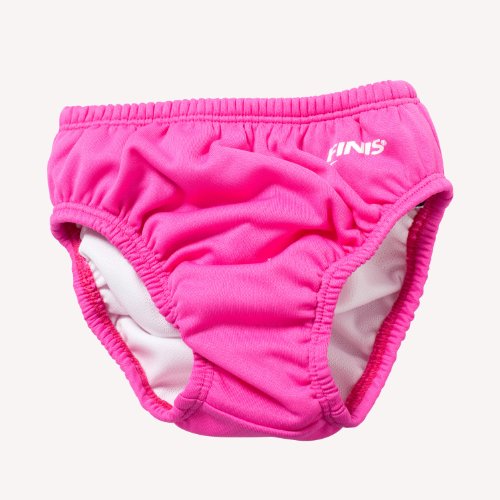 FINIS Girl's Nappy Swim Diaper - Pink, Small