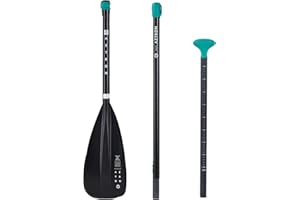 Aztron Rebel Fiberglass, Pagaia per SUP Unisex Adulto, Nero, L