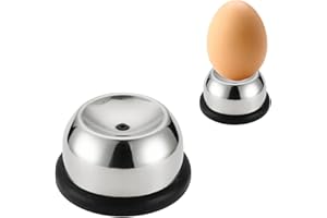 WANGENPING Dziurkacz do jajek, ze stali nierdzewnej, wybijak do jajek, do jajek, gadżetów kuchennych, do baru, gotowania jajek (czarny)