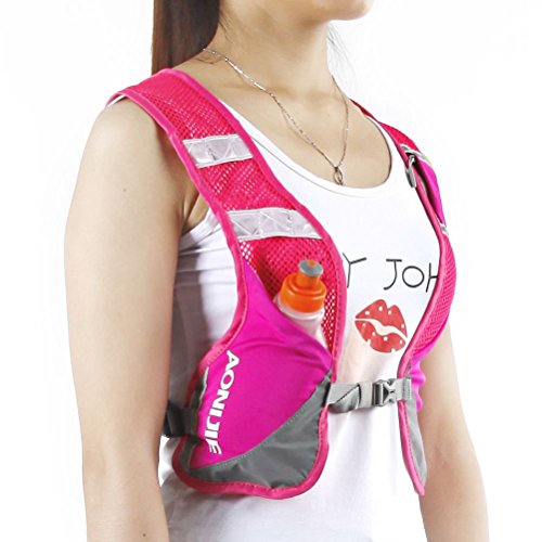 AONIJIE Wasserdicht Fahrradrucksack hat mit 1,5L Trinkblasen Wanderer, Jogger Bekleidung Running Rucksäcke für Männer und Frauen, Sicherheitswesten - 5