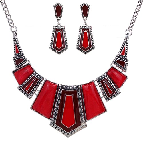 Red Necklaces Amazon.co.uk