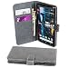 Produktbild Google Pixel XL 2 Hülle, Snugg Apple Google Pixel XL 2 Klappetui Flip Cover Tasche [Kartenfächer] Schutzhülle Executive Design – Shark Skin Grey, Legacy Range