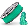 XYZprinting PLA Filament, 1.75 mm, 600 g NFC Spool, Clear Green, RFPLCXEU04G