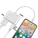 Produktbild Ocamo USB 3.0 Kamera Reader Kabel Adapter 3 in 1 Audio-Aufladen OTG für iPhone X 7 8 Plus 3,5 mm Kopfhörer